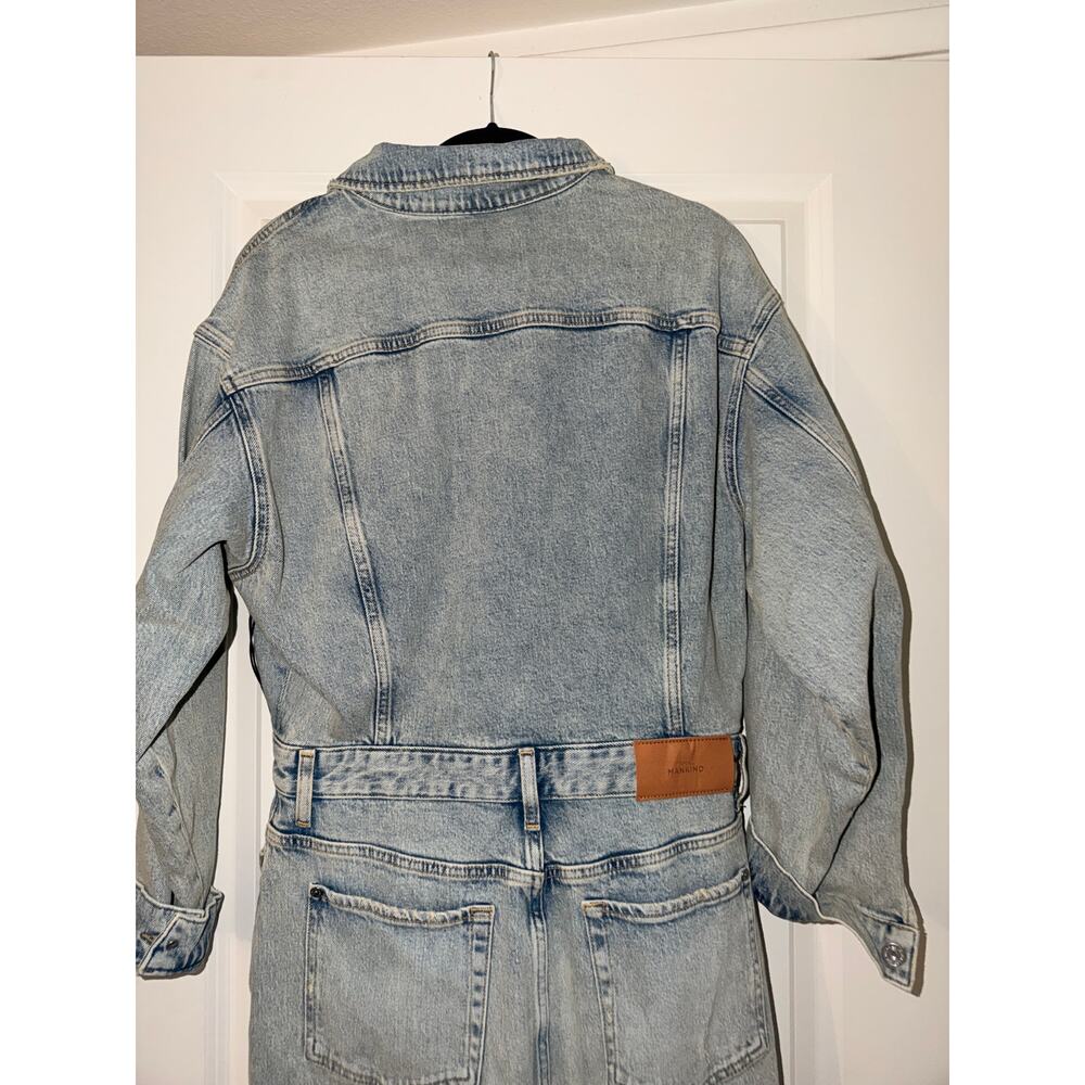 7 For All Mankind Relaxed Denim Dress - Picture 11 of 12